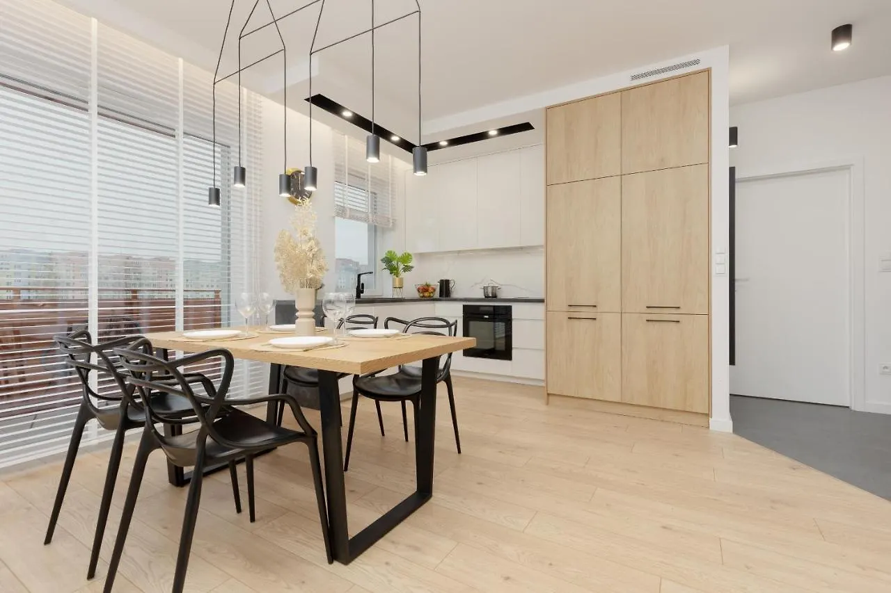 Loft Apartment With Parking In Warsaw By Noclegi Renters